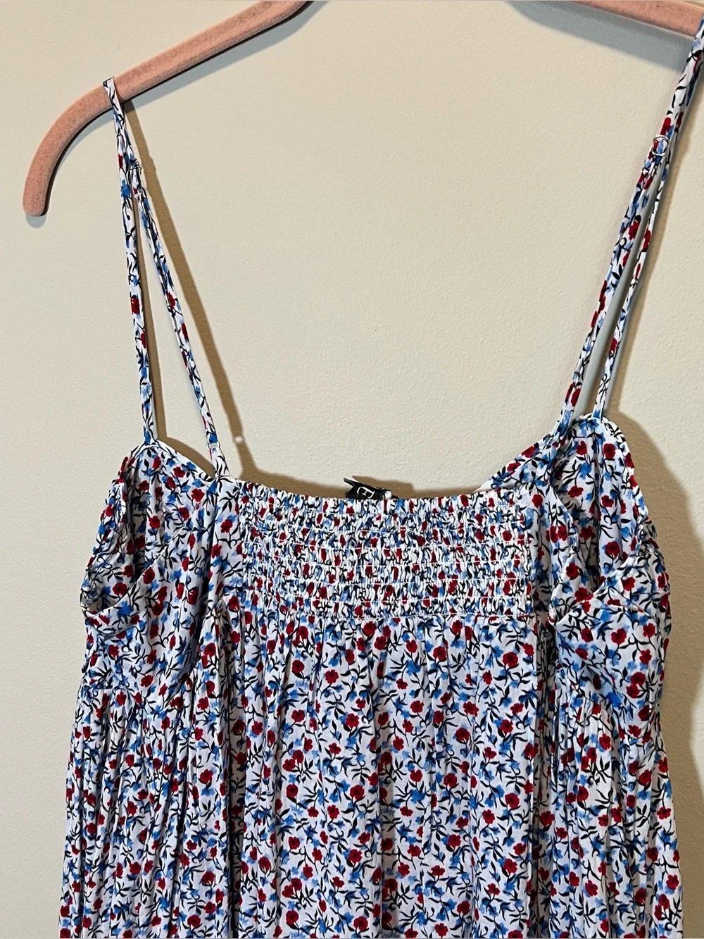 J. Crew Cotton Voile Empire Waist Maxi Dress Poppy Floral Print Sundress M NWT - Picture 9 of 13